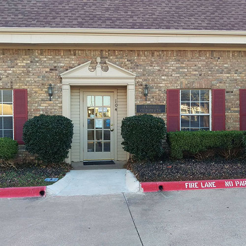 Lewisville Chiropractic Center Front Entrance